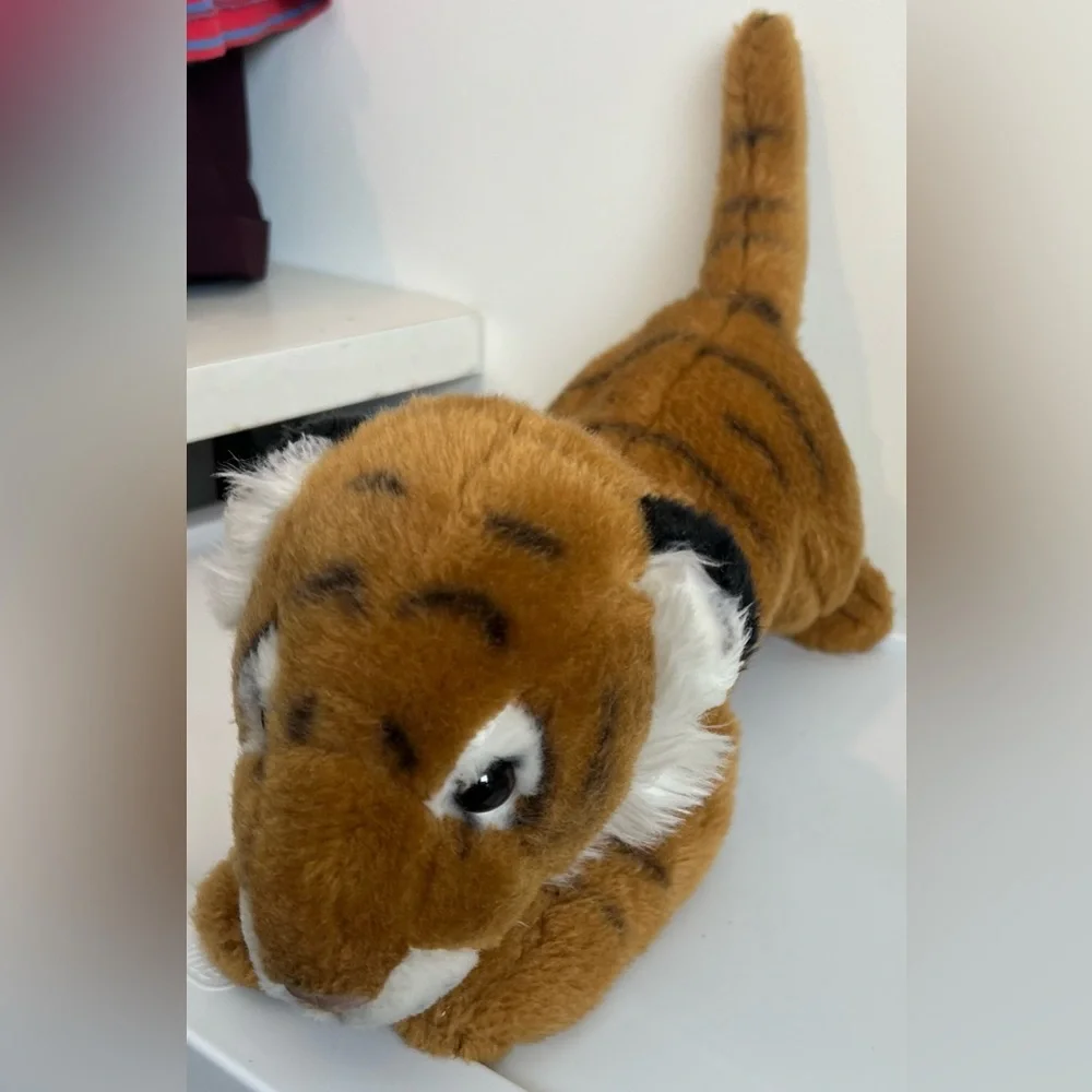 Vintage Animal Alley Toys R Us Bengal Tiger 16 inch Plush Stuffed Animal Toy